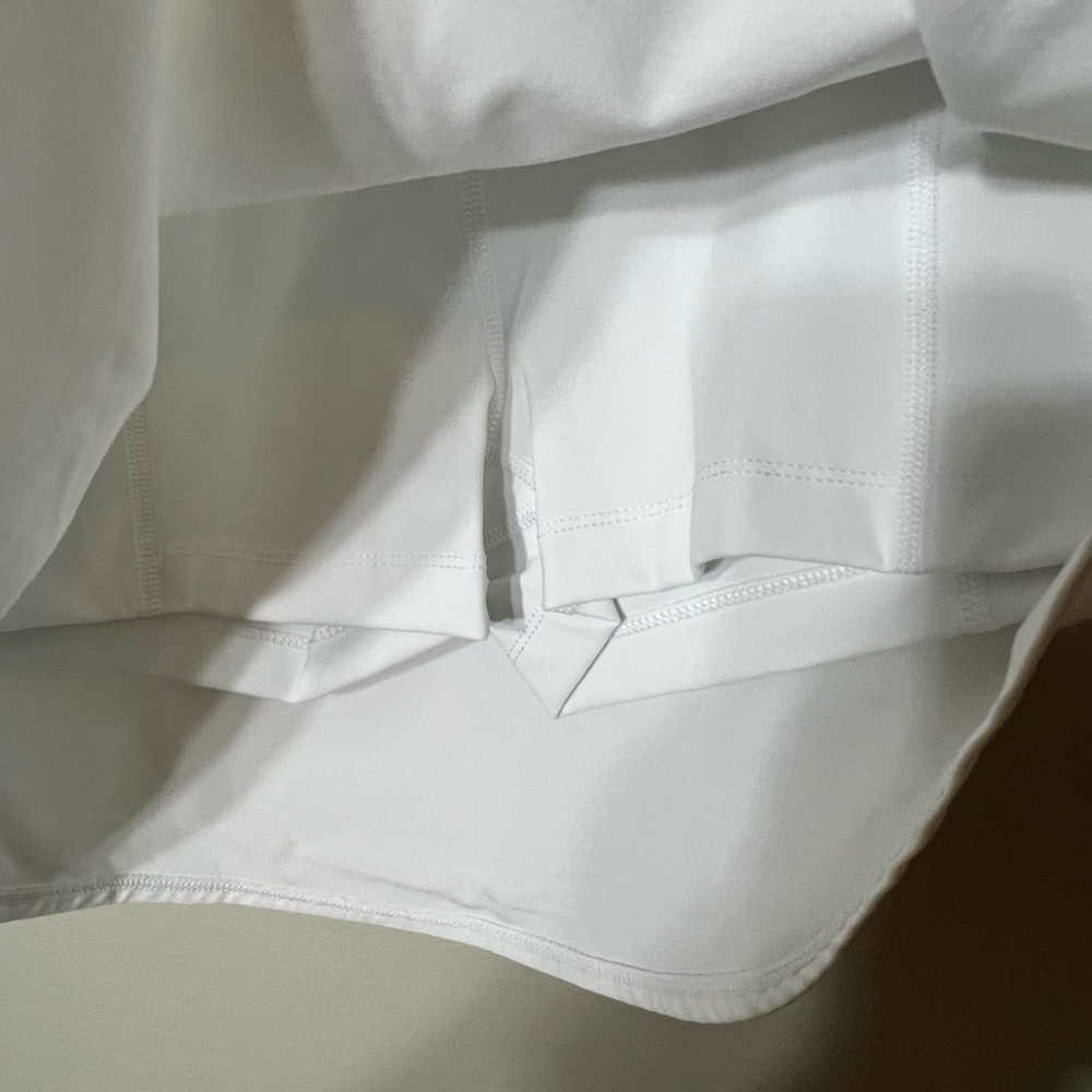 White MoveTech Rally Skirt - Picture 5 of 5